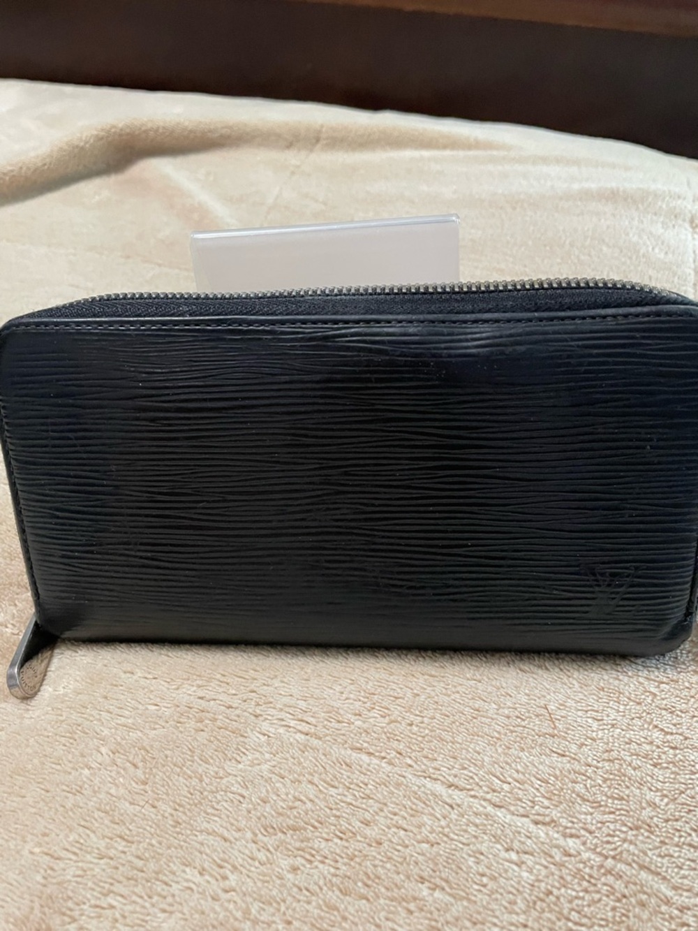Louis Vuitton Black Epi Zippy Wallet